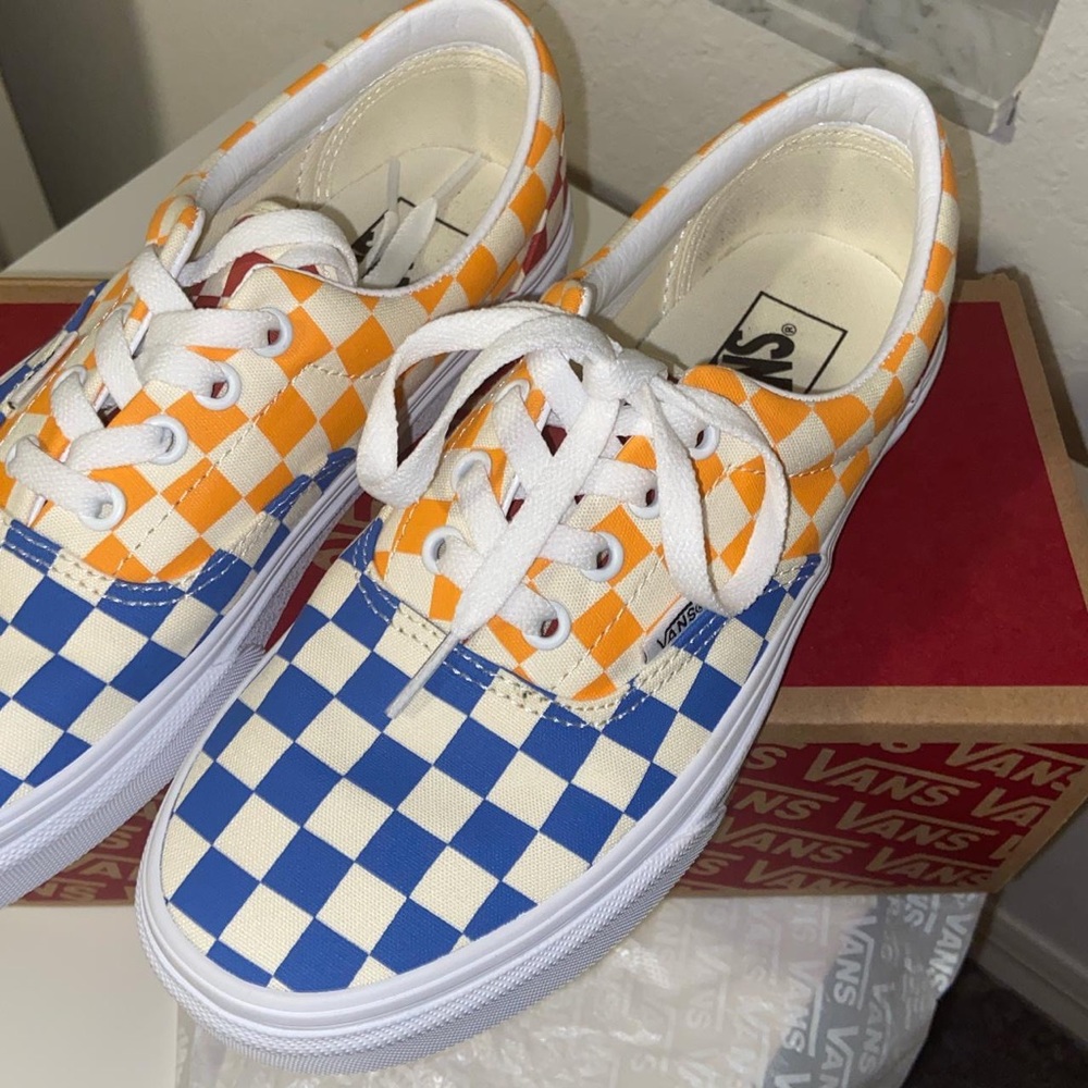 CHECKERBOARD MULTICOLOR VANS